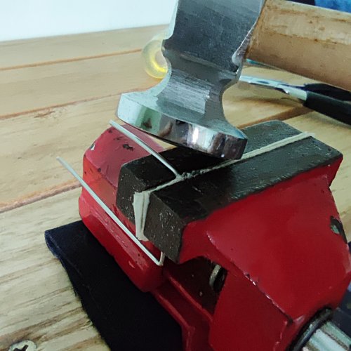 Mei Tan's Bending Wire to A Tight 90-Degree Bend - , General Education, Tools, , Continue on with other 90-degree bend 